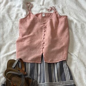 BP. button-front camisole